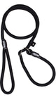 Rebel Petz Hundeleine – Trainingsleine – Schwarz – L – 12 mm x 140 cm