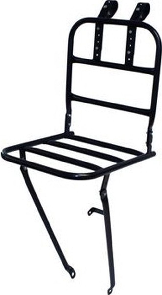 Steco Frontgepäckträger mattschwarz 30x30cm