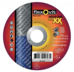 Flexovit dss maxx Edelstahl 125x2,0x22,23 za46y t41 | 25 Stk