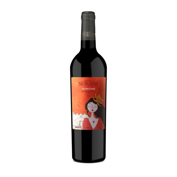 Masseria surani primitivo di manduria rosso 0,75 Liter