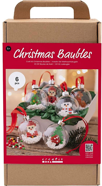 Creativ Company Hobby-Set Weihnachtskugeln, Perlen, 1 Box