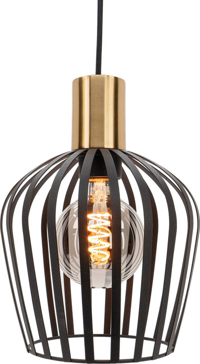 Eglo Empoli Hängelampe – E27 – ø 20 cm – Schwarzgold