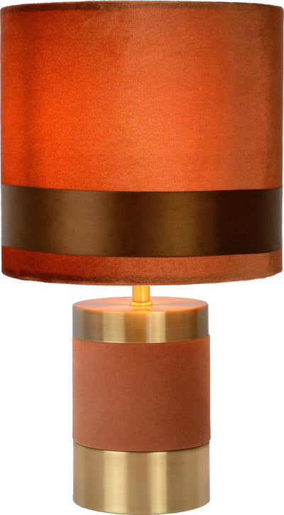Lucide extravaganza frizzle - Tischlampe - ø 18 cm - 1xe14 - braun