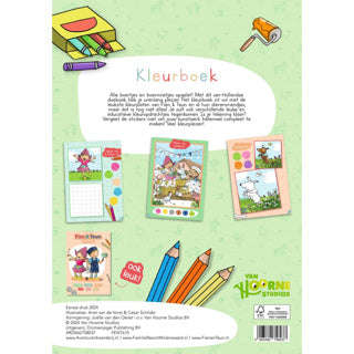 Fien Teun Malbuch | 2 Stk