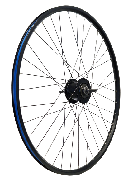 KGZ KGZ Hinterrad 28 Zoll (622) Velg SW Spaak ZW Nexus7 RB Schwarz