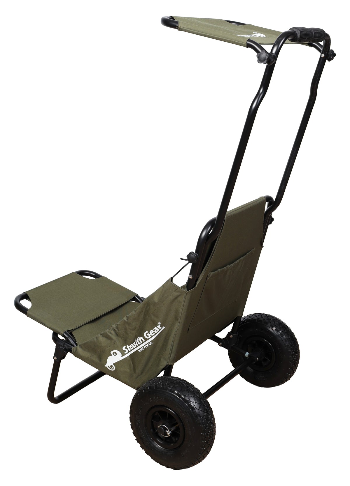 Stealth Gear Stealth Gear Transport Trolley M2 Bosgroen mit Schiebedach