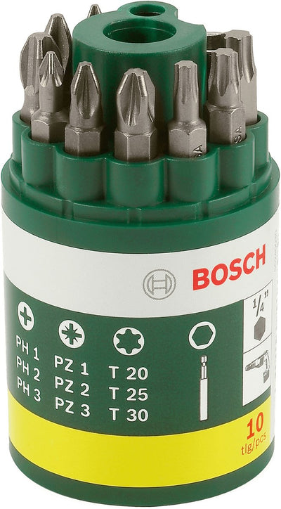 Bosch Schraubendreher-Bit-Set – 10-teilig