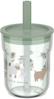 Mepal Mio Kinderbecher mit Strohhalm Little Dutch – 250 ml – leicht zu halten – Kindergeschirr – Little Farm