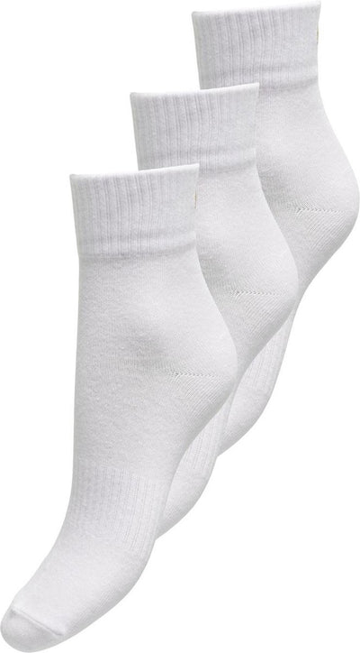 Nur Damen 3p Socken Tine Heart Tennis weiß
