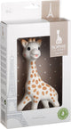 Sophie die Giraffe – Beißspielzeug – Beißspielzeug – Babyspielzeug – Mutterschaftsgeschenk – Geschenk zur Babyparty – in weißer Geschenkbox – 100 % Naturkautschuk – ab 0 Monaten – 17 cm – Beigebraun