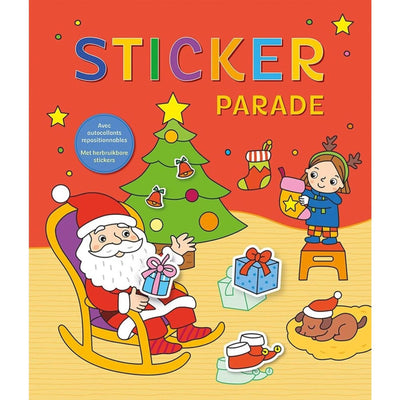 Deltas Weihnachtsmann-Stickerparade