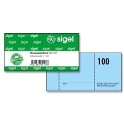 Garderobengutschein Sigel gn101 Sortiment 105x50mm 65 g m² 100 Blatt