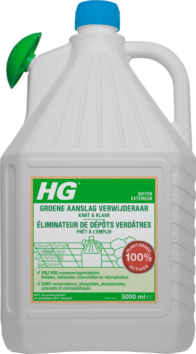 Hgx eco 5l gebrauchsfertiger grüner Ablagerungsreiniger mit Sprühkopf