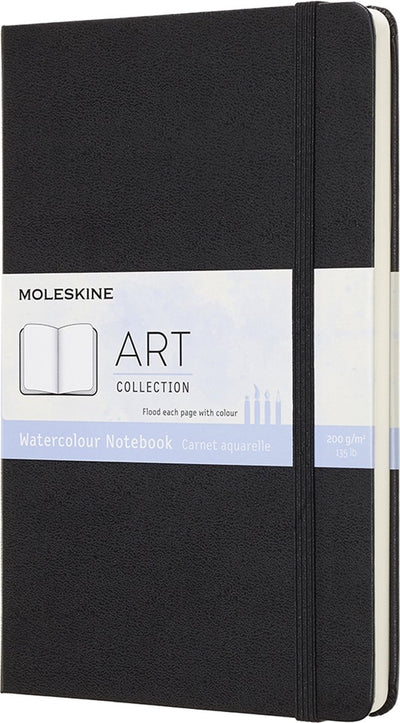 Moleskine Kunst-Aquarellalbum – groß – Hardcover – schwarz