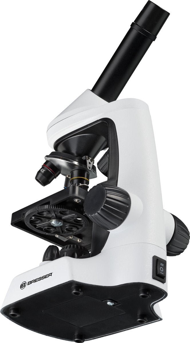 Bressermikroskop 40x-20000x Junior 30 cm Stahlweiß 8-Stück