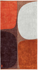 Seepferdchen - Strandtuch - Steine - 100x180 cm - braun