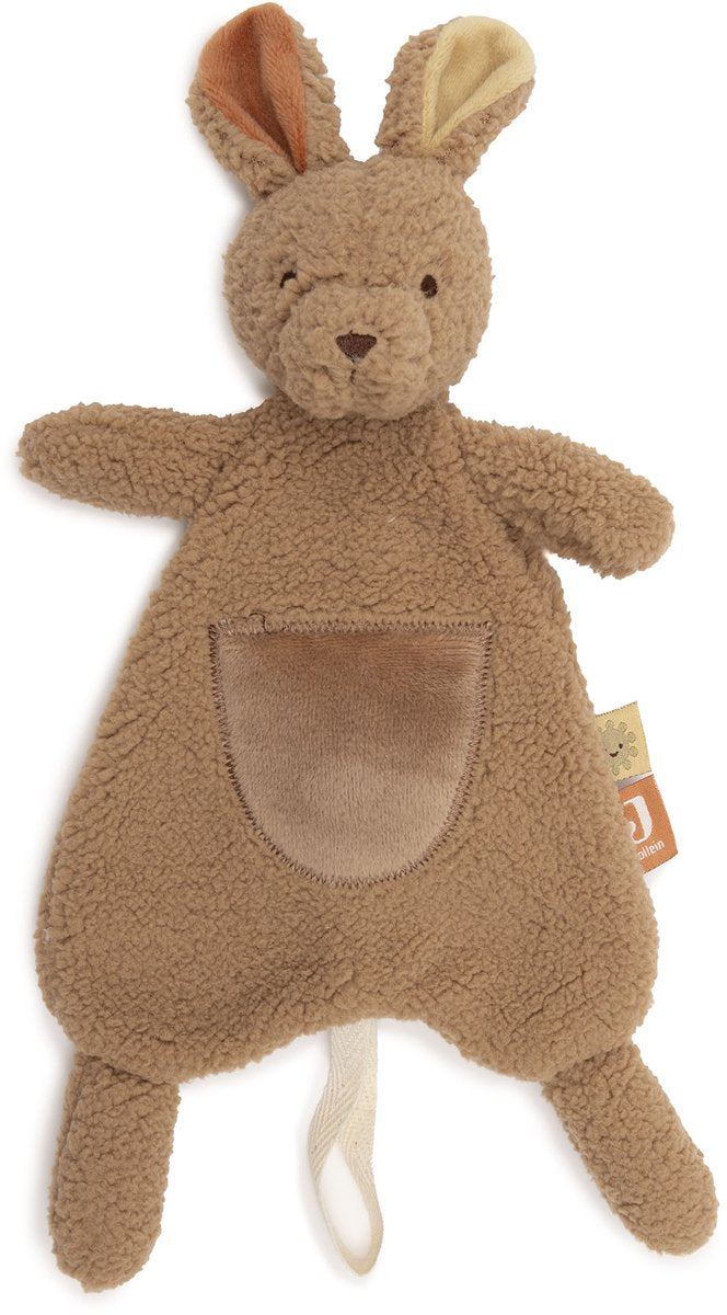 Jollein Schnullertuch Hund – Baby – 100 % Polyester – Kangaroots