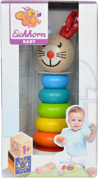 Eichhorn Baby Stapel Game Animal, 7dlg.