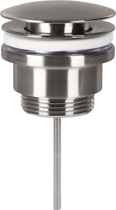 Differnz Design-Ablaufstopfen matt verchromt