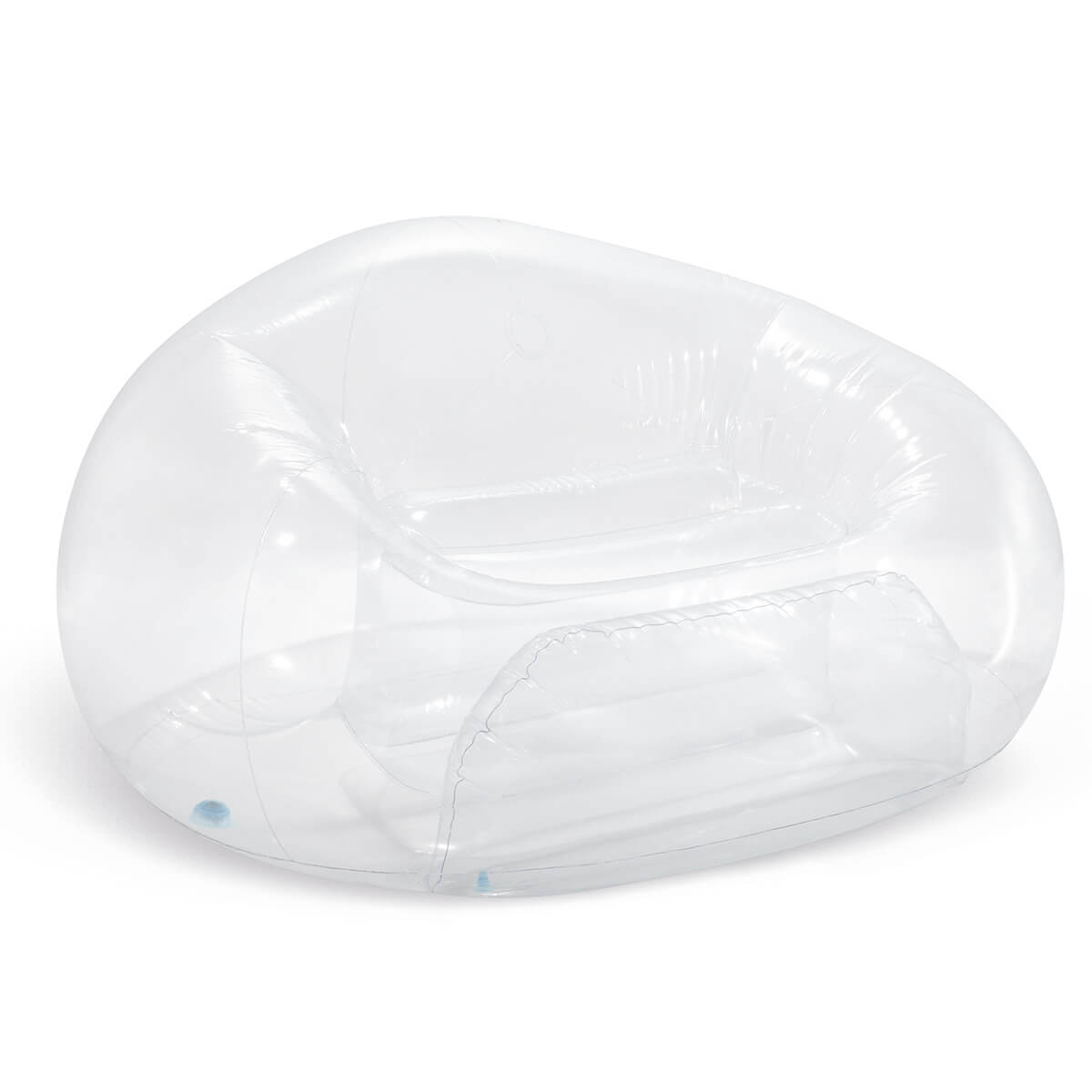 Beanless Bag Uinblaasstoel - transparent