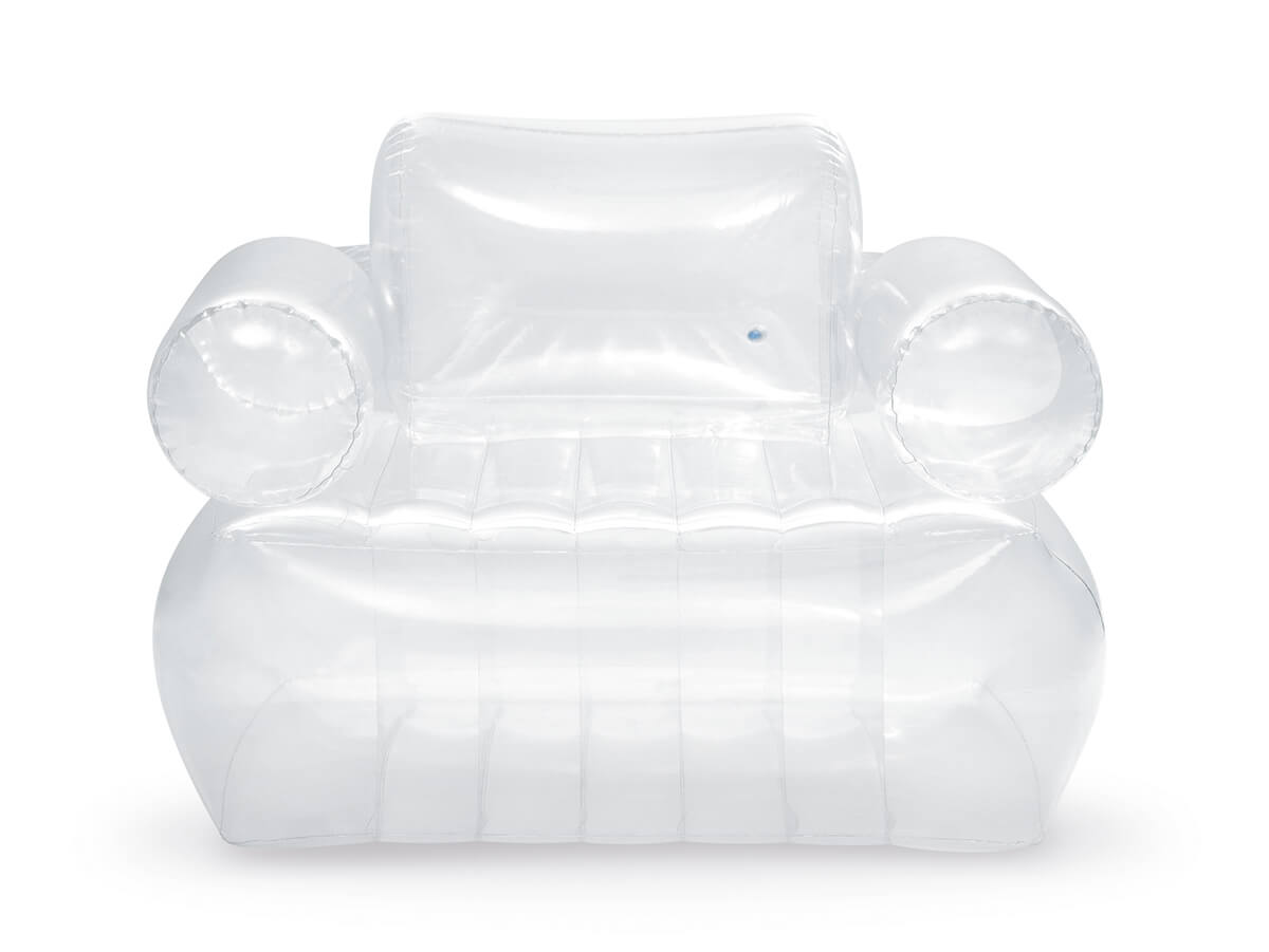 Intex aufblasbarer Sessel - transparent