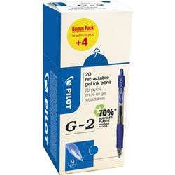 Gel-Tintenroller Pilot G-2 07 blau 20 Stück
