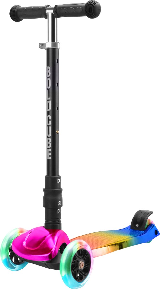 Boldcube großer dreirädriger Roller – Zuckerwatte