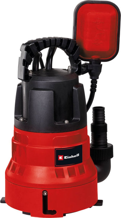 Einhell elektrische Schmutzwasserpumpe GC-DP 7035 ll – 700 W – 16000 l·h – Schmutz bis ø35 mm – Ansaugung bis 1 mm – regelbar für Schmutz- und Klarwasser