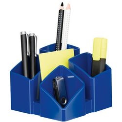 Bleistiftbecher blau PP Han Scala 125x125x100 mm