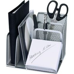 Stiftablage Zubehörablage wedo office silber