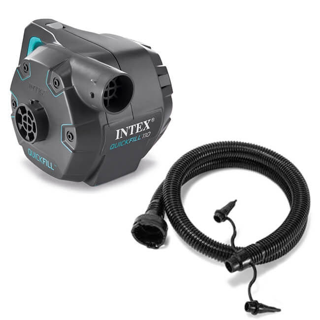 Intex elektrische Aufblaspumpe mit Schlauch 230V
