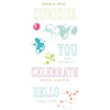 Sizzix • Klarsichtstempel-Set „Hello you sentiments“, 13-tlg