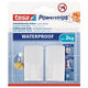 Tesa 1005366 - Powerstr WP Haken weiß | 6 Stück