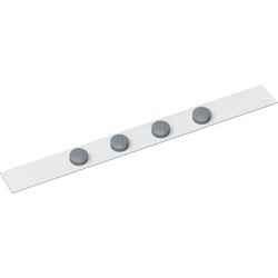 Magnetband 6207202 weiß