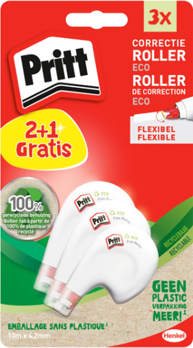 Pritt Eco Roller Flex 2+1 12,6 mm