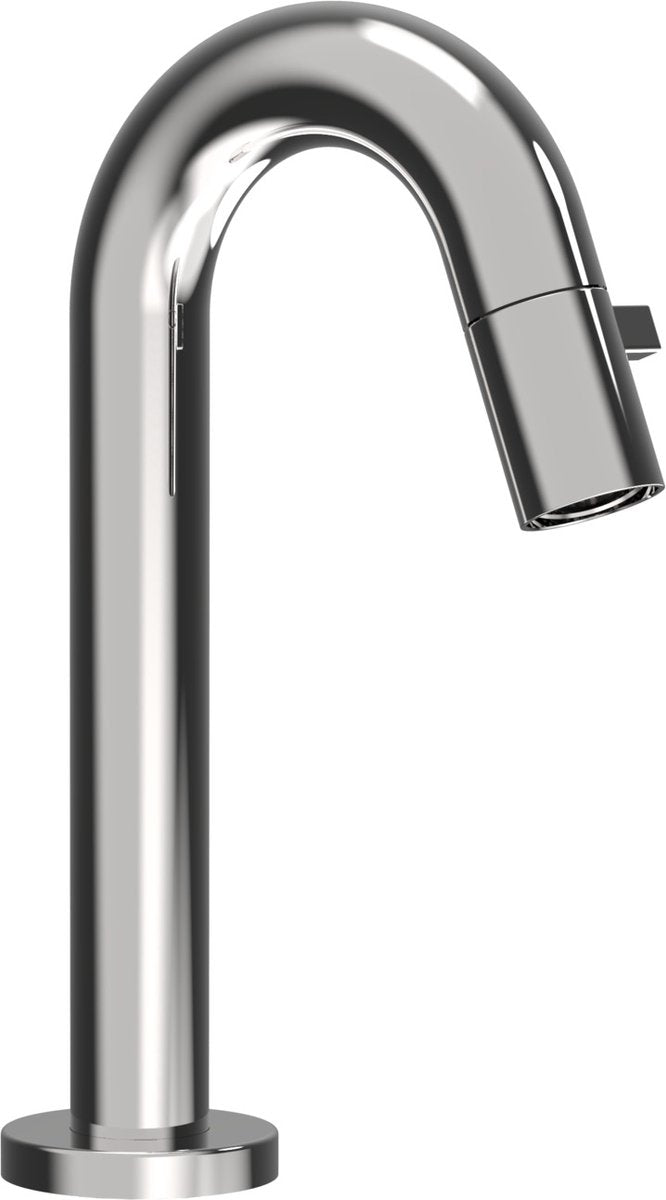 Toilettenarmatur im Hansa-Nove-Stil – fester Auslauf – 94 mm – Chrom – 50938101