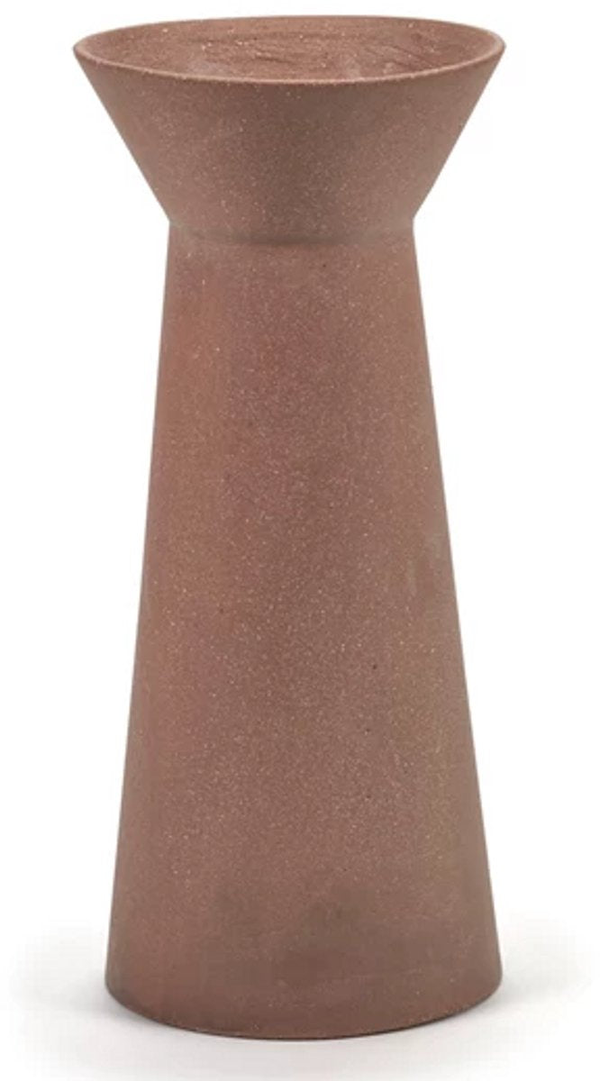 Serax - Marie Michielssen Urban Jungle - Vase M - Rotbraun - H 21,5 cm - 9 ø
