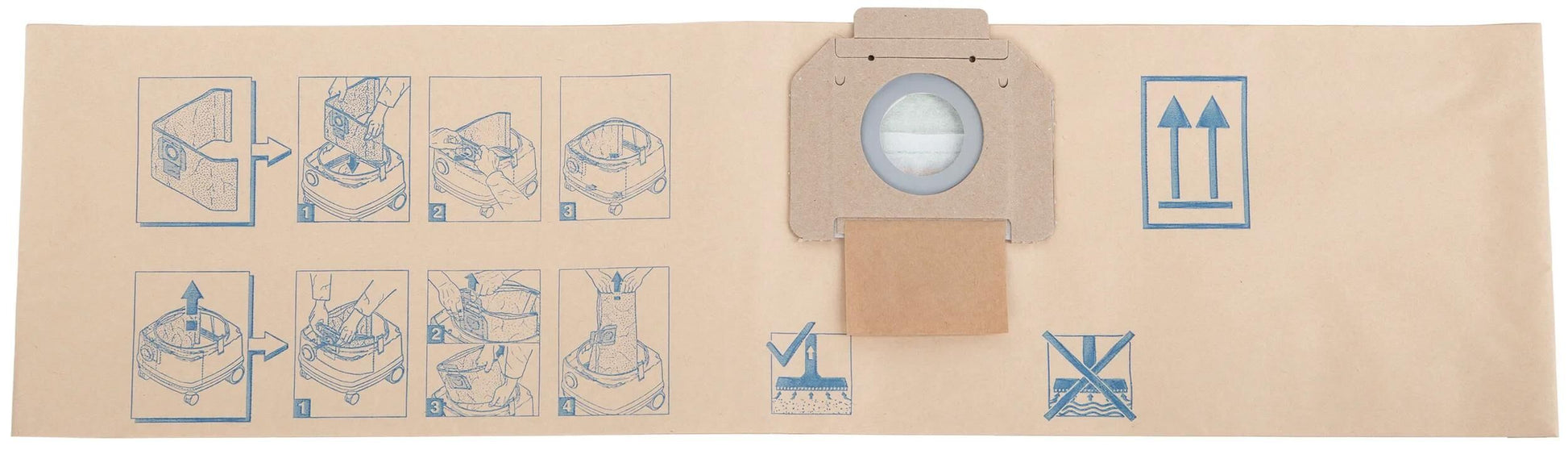 NILFISK -Filterbeutelpack. F. SQ450-11
