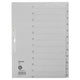 Leitz 1233 graue Tabs, 1 Satz