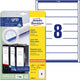 Broschürenetiketten Avery L6060-25 weiß 192 x 34 mm 200 Etiketten