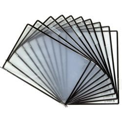 Sichtpaneel Djois 114507 A4 schwarzes PVC