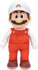 Jakks Super Mario Galaxy Film – 35 cm großes bewegliches Plüsch-Feuer-Mario