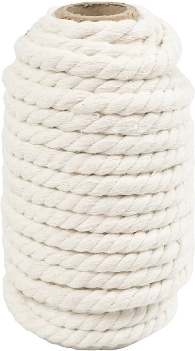 Creativ Company Macrametouw Off-White, 12m