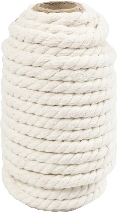 Creativ Company Macrametouw Off-White, 12m
