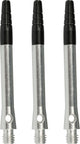 Faver Aluminium-Dartschäfte – drehbares Oberteil – 3 Stück – Länge 5,5 cm