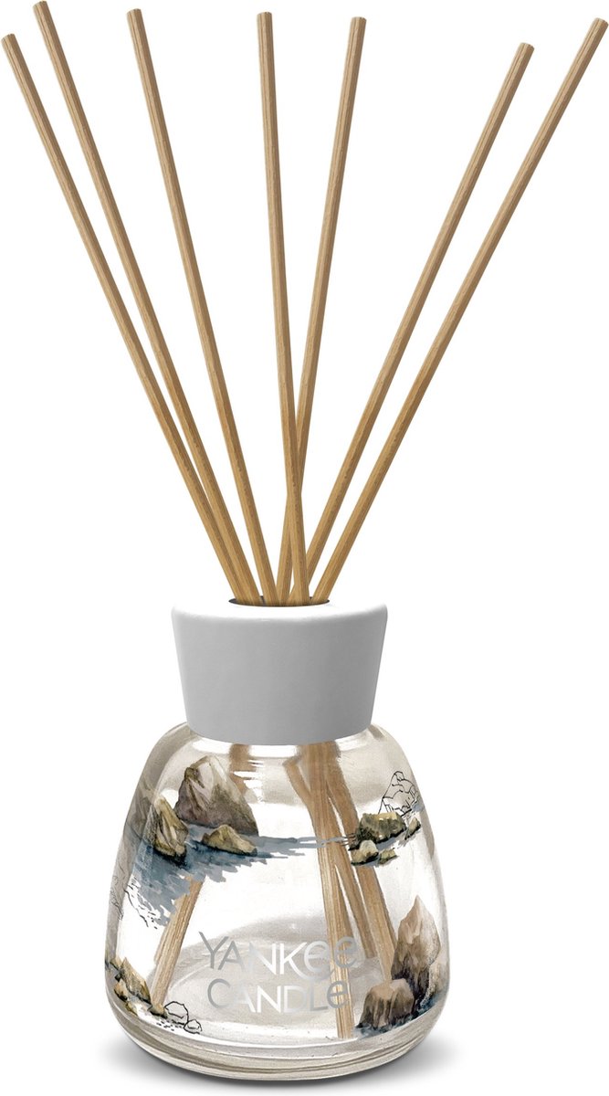 Yankee Candle – bernsteinfarbene Sandelholz-Duftstäbchen 100 ml – Heimparfüm – Aromadiffusor
