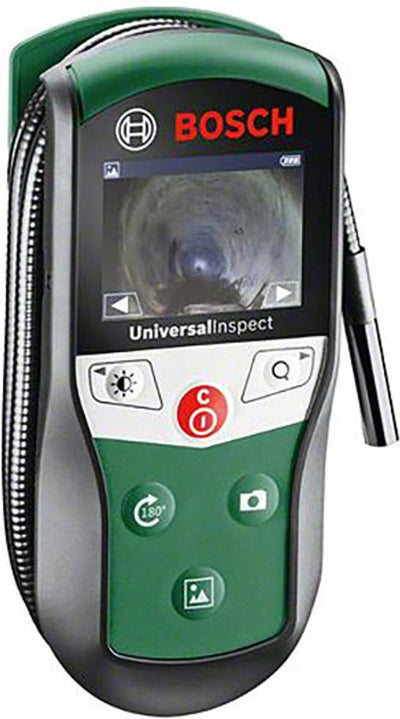 Bosch universalinspect - Inspektionskamera - inklusive Haken, Spiegel, Magnet, 2 Halterungen und Aufbewahrungskoffer
