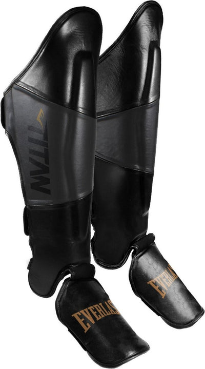 Everlast Titan Pro Strike Schienbeinschoner, schwarz s