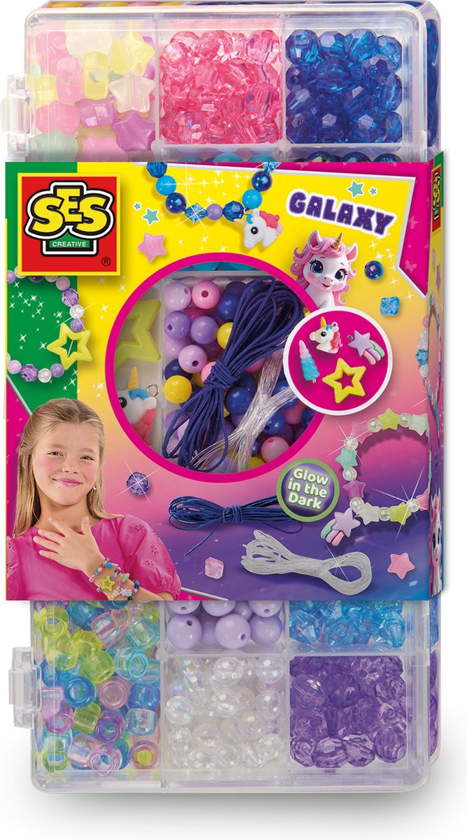 SES Galaxy Schmuck Perlenset Set