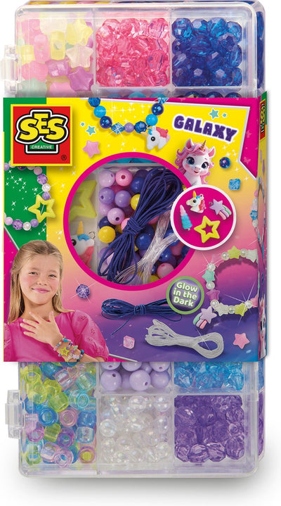 SES Galaxy Schmuck Perlenset Set